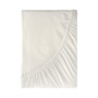 Prestieradlo 100x200 cm BASIC krémové s gumičkou